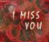 I miss you