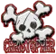 christopher glitter skull