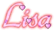*Lisa(Text glitter)*