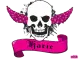 karie pink skull