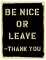 nic or leave