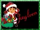 Jayleen Dora Santa with border