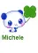panda with clover