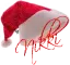 Nikki santa hat