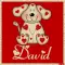 Puppy with the name David