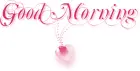 good morning necklace