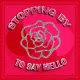 hello glitter rose