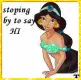 stoping by