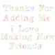 thanks for the add