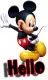 mickey hello