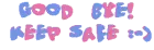 good bye graphic
