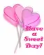 heart lollipop