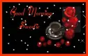 red roses with a cup of coffee