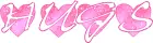 Hugs Pink Hearts