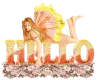 Stir the Clouds Fairy Orange - Hello