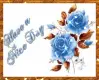 blue flowers