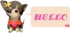 KAWAII PUPPY HELLO
