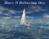 sailboat in the water