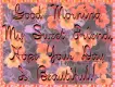 Good Morning Friend