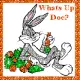 bugs bunny eating a carrot