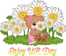 Sunflower Bear - Enjoy UR Day