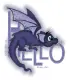 blue dragon Hello