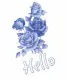Hello~Blue Roses