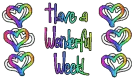 Have a wonderful week