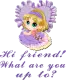 Lilac heart cutie