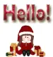 Hello- Santa girl