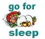 go for sleep