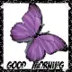 purple butterfly