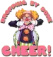 Bringing cheer!