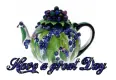 Have a great day tea pot