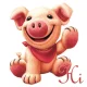 CUTE PIG