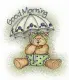 Good Morning...Cute Bear With Umbrella