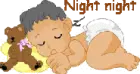 Night night baby