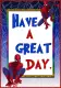 Spider-man have a good day.
