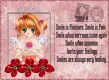 Anime Picture Postcard Red - Smile