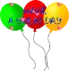 Balloons "Have a great day"