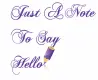 Just A Note
