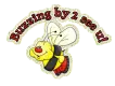buzzing by