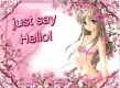 Just say hello