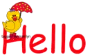 HELLO/CHICK