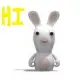 raving rabbids say hi