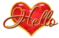 heart hello
