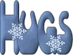 snowflake-winter hugs