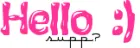 Hello :)