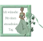 Woman in the picture frame