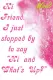 Hi Friend